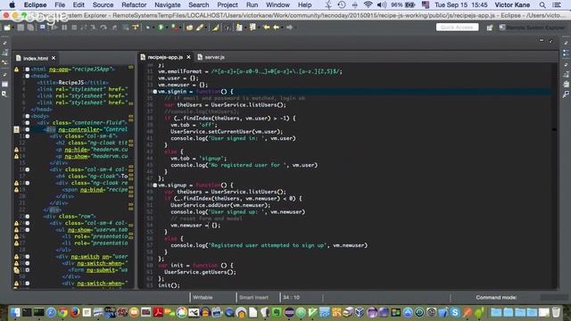 #Dia256: Programando con AngularJS y un API RESTful en el lado del servidor смотреть онлайн