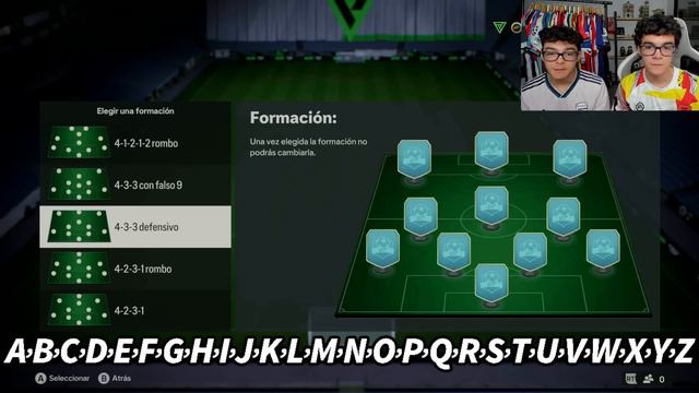 FUT DRAFT, PERO SOLO UN JUGADOR POR LETRA! смотреть онлайн