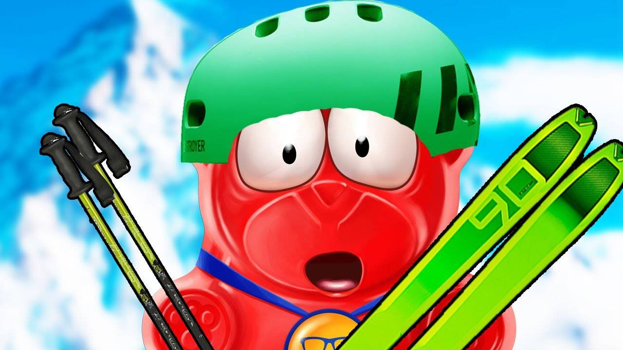 24 часа на снежном склоне челлендж! Медведь Валера уехал в горы на 24 часа! смотреть онлайн