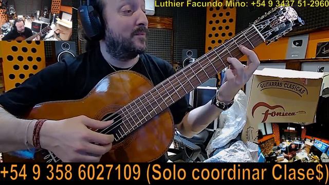 Guitarra Clásica de 7 Cuerdas - Unboxing por Jesús Amaya... смотреть онлайн