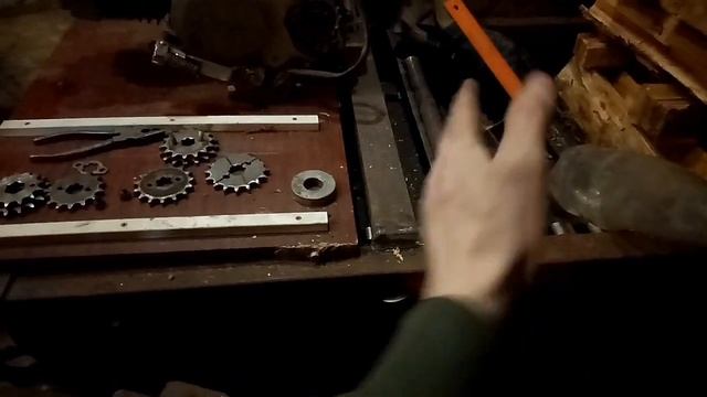 ч6(Вездеход)Мотобуксир,толкач.Как не сломать звёздочки,отковывая шлицевую.Дальнейшие идеи по проект смотреть онлайн