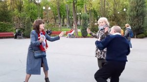 Одна родина!!!Танцы в парке Горького,Харьков.