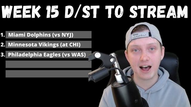 2021 Fantasy Football: Week 15 Defense Streams (D/ST Pickups) смотреть онлайн