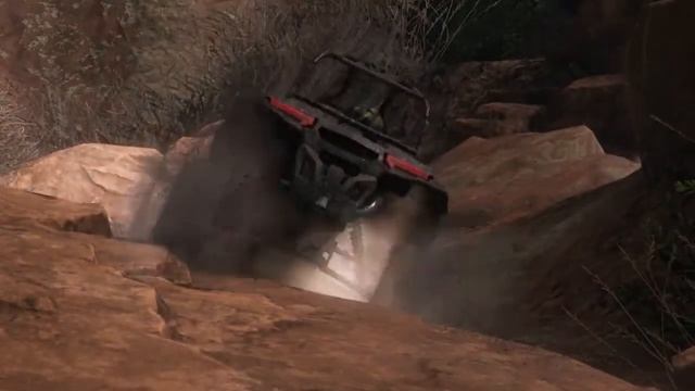 Багги от компании Polaris для симулятора бездорожья Overpass! смотреть онлайн