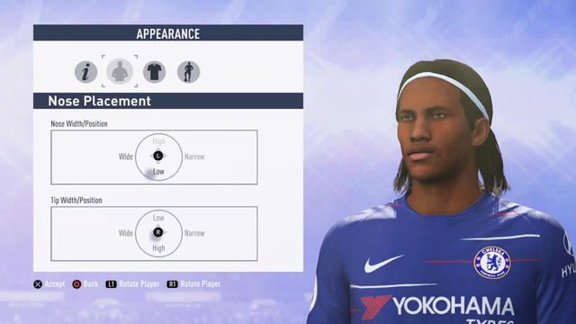FIFA 19 Didier Drogba Virtual Pro - Created player (step by step tutorial) смотреть онлайн