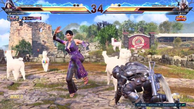 Tekken 8 - Quick Match Clip - Zafina makes a comeback on Tekken Force Lee смотреть онлайн