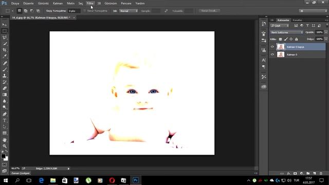 Photoshopla Karakalem Efekti Verme [PHOTOSHOP#8] смотреть онлайн