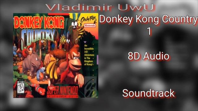 Misty Menace (8D Audio) Donkey Kong Country 1 Soundtrack (SNES) смотреть онлайн
