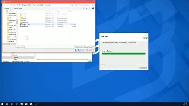 Installation d'Oracle XE 11g sous Windows 10 RS 4 (64bit) смотреть онлайн