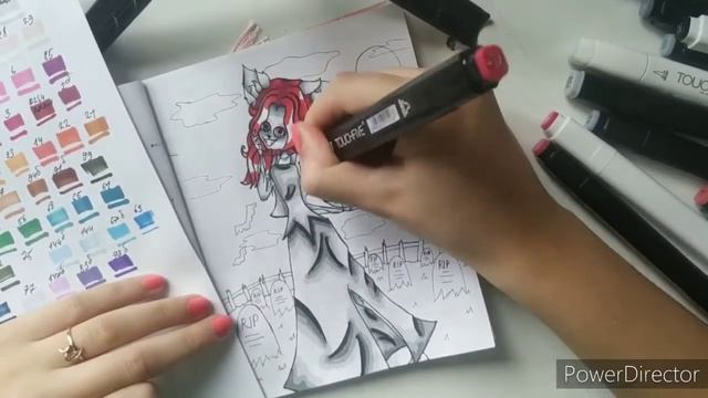 ?speeddraw | Акеми мёртвая невеста | на Хэллоуин? смотреть онлайн