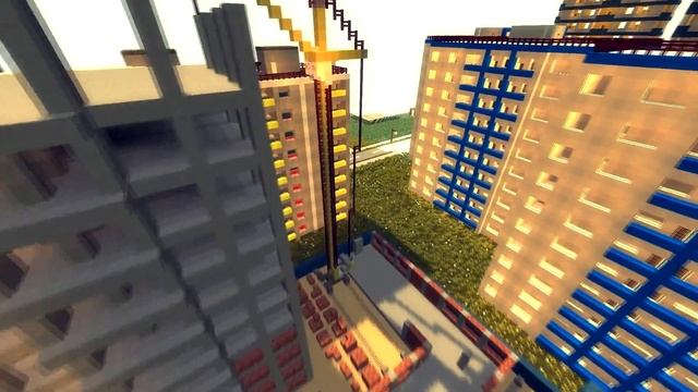 Российский город в Minecraft ч.60 ЮБИЛЕЙ !!! + КАРТА смотреть онлайн