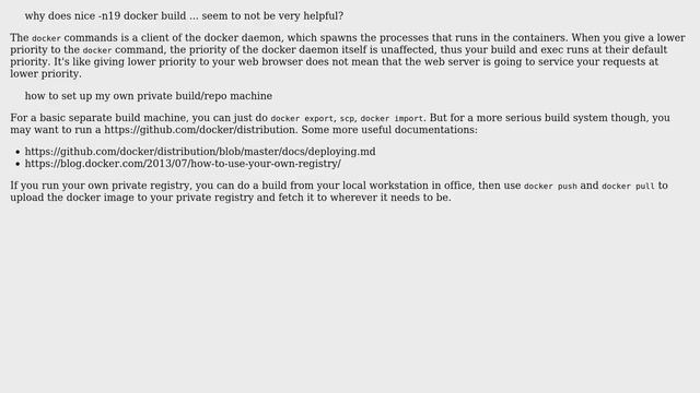DevOps & SysAdmins: How to run docker build at lower priority? (2 Solutions!!) смотреть онлайн
