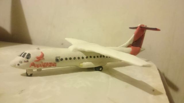 Cómo hacer un avión ATR - 72 de AVIANCA en PLASTILINA смотреть онлайн
