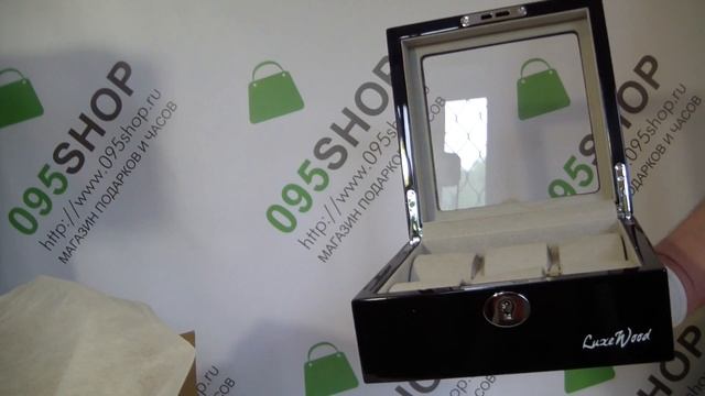 Шкатулка для часов LuxeWood LW804-6-1 обзор смотреть онлайн