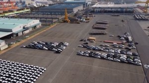 Погрузка авто из Кореи. Судно РО-РО до Владивостока. Март 2023 года. КОРЕКС