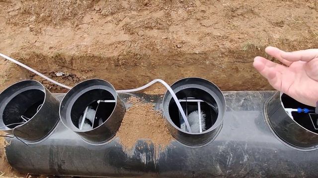 Септик который может работать и чистить без электричества! Септик Диамант для 5 человек