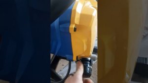 первый запуск безвоздушного окрасочного аппарата zitrek z8624