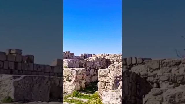 ЦИТАДЕЛЬ АММАНА. Крепостной холм Аммана.AMMAN JORDAN смотреть онлайн