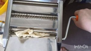 Лапшерезка ручная .Как я раскатывала тесто