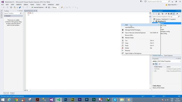 Visual Studio da Project Template Oluşturma смотреть онлайн