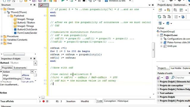 Histogram Equalization (Contrast adjustement) in Delphi смотреть онлайн