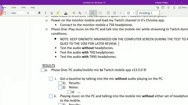 [PART 1] Twitch Mobile Test Run 06: Audio w/ Monitor + Note Taking смотреть онлайн