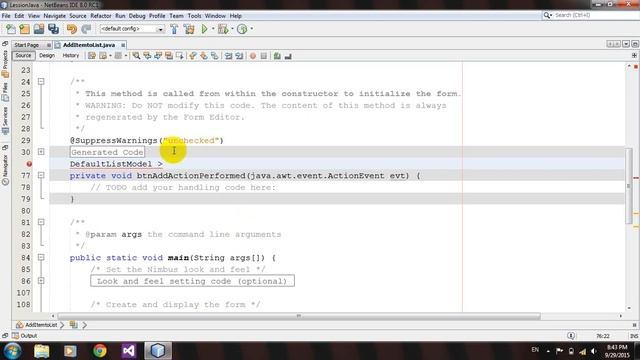 How to Add Item from JTextfiled to JList in Java Netbeans смотреть онлайн