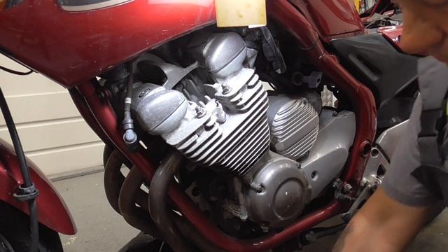 YAMAHA DIVERSION XJ600S [1998] SPARKPLUG CHANGE.. PROBLEM SOLVED ??---?
