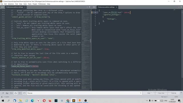 Автоматическое сохранение изменений в SUBLIME TEXT смотреть онлайн