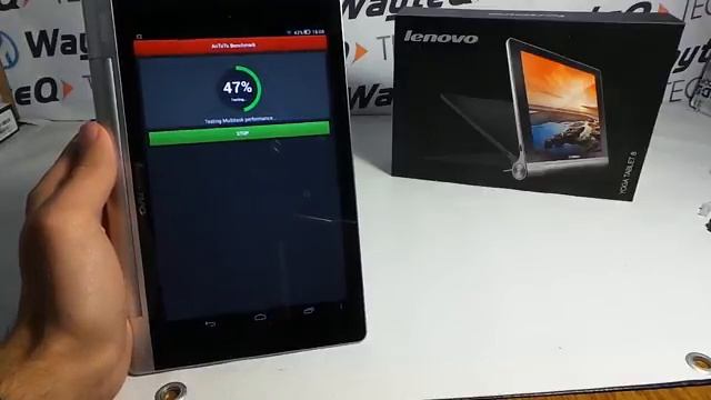 Lenovo Yoga Tablet 8 AnTuTu benchmark video | Tech2.hu смотреть онлайн