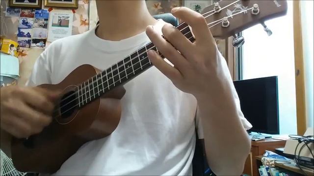 태양 - 눈,코,입 (EYES,NOSE,LIPS) Ukulele cover смотреть онлайн