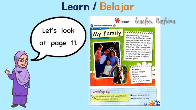 10) Lesson 8_Year 3 Module 1 Welcome Get Smart Plus 3_Fay's Family_My Family смотреть онлайн