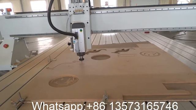 2040 woodworking cnc router wood router cutting on MDF смотреть онлайн