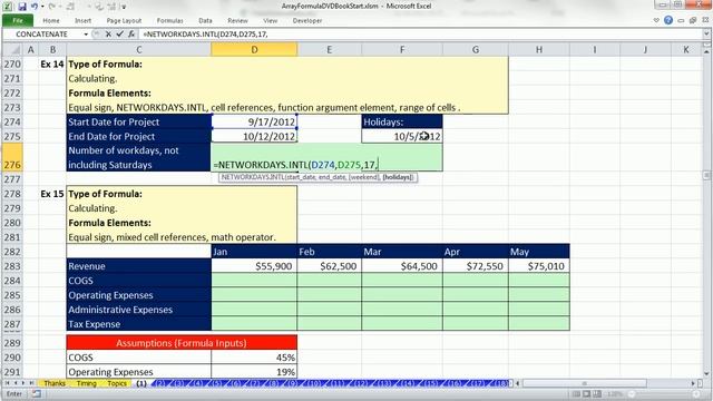 Ctrl + Shift + Enter: Excel Array Formulas #01: Review Formula Basics (15 Important Examples) смотреть онлайн