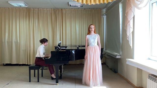 Черкасова Анастасия. Н. Римский-Корсаков "Колыбельная Волховы" из оперы "Садко. смотреть онлайн