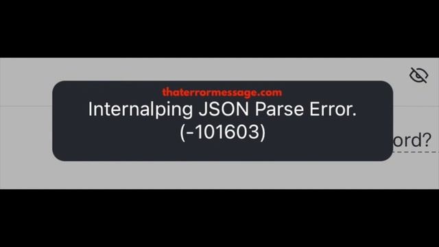 Internalping JSON Parse Error (-101603) (BitMart) смотреть онлайн