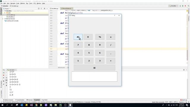 Design Calculator buttons in Qt Designer | How to design Calculator in python & qt designer смотреть онлайн