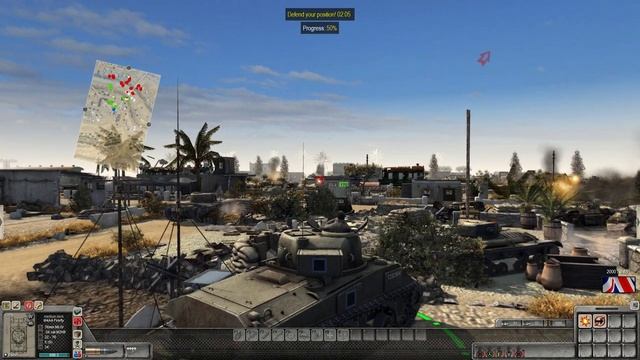 Men of War Assault Squad 2 Iron Fist - Wadi Akarit смотреть онлайн