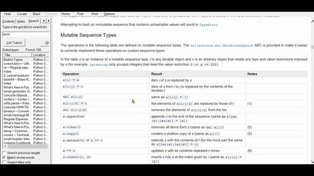 Sequence Types (list, tuple and range) in python смотреть онлайн