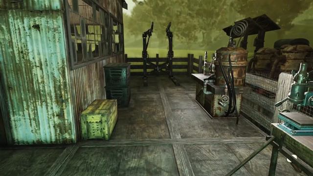 Fallout 76 camp build. Mire scrappy shack. смотреть онлайн