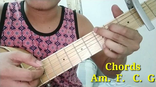 So sick - With intro step by steb guitar tutorial plucking or strumming Neyo Justine Vasquez Taglo смотреть онлайн