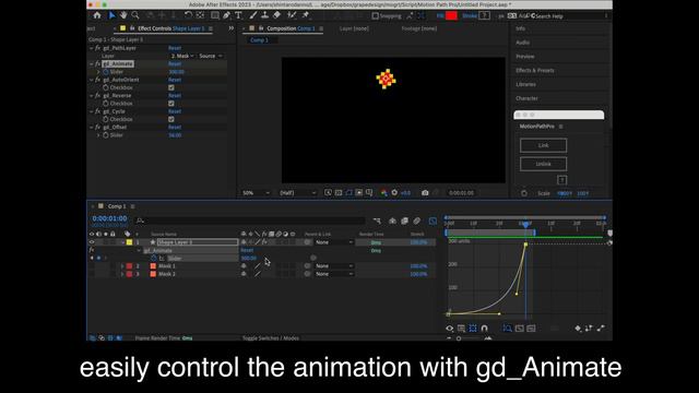 Motion Path Pro for After Effects Tutorial смотреть онлайн