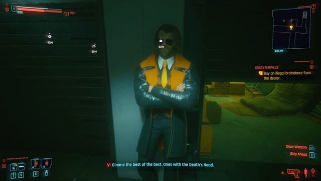 Buy an illegal braindance from the dealer Cyberpunk 2077 Disasterpiece смотреть онлайн
