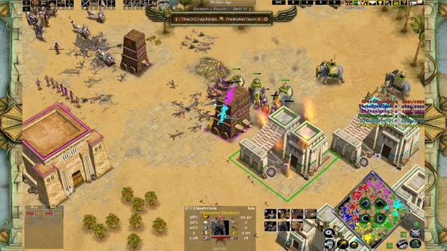 AoMT Hybrid CC, R1 - UCA vs. WKT|B, Game 2 - Age of Mythology: The Titans Hybrid Clan Cup смотреть онлайн