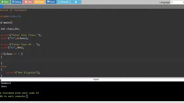 #15  NESTED IF Statement In Tamil |  C Programming