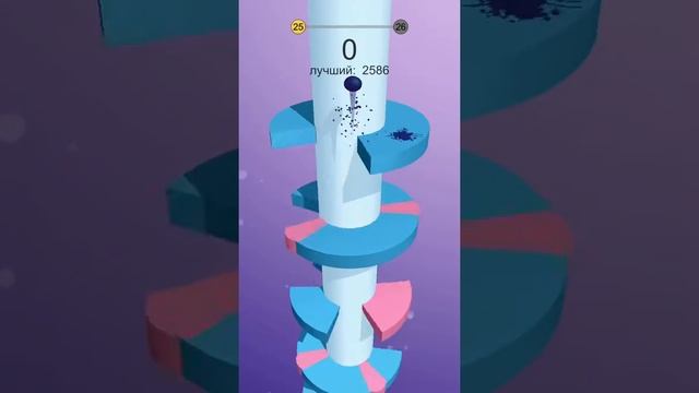 New bug in game Helix Jump. Новый баг в игре Helix Jump смотреть онлайн