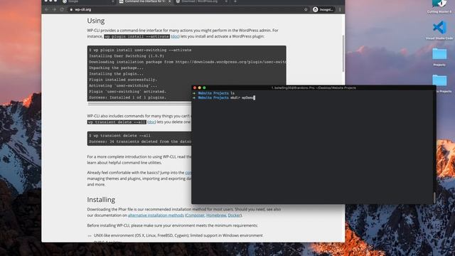 WP-CLI Configure Wordpress From The Terminal смотреть онлайн