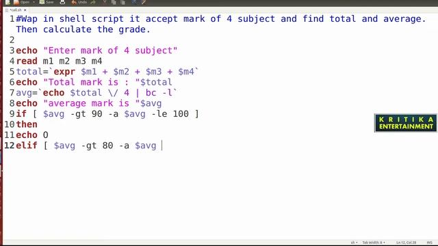 Shell Script for Beginners | Shell Scripting tutorials for beginners | Writing first shell script смотреть онлайн