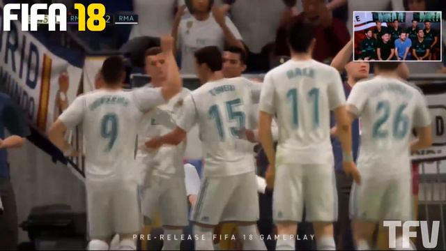 FIFA 18 VS PES 2018 | GOALS & CELEBRATIONS! смотреть онлайн