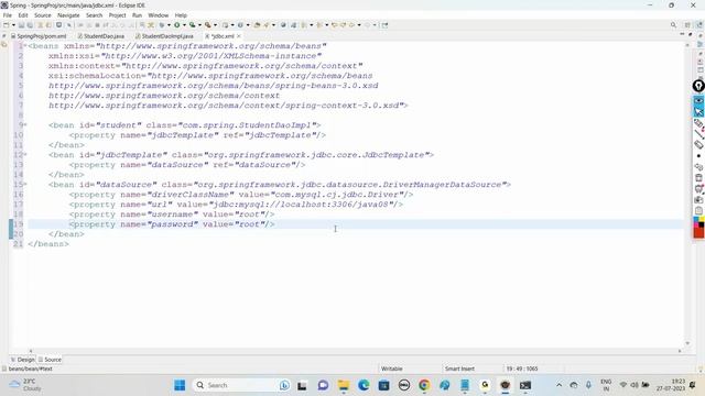 Full Stack Java Developer Course | Session - 42 | Spring JDBC CRUD Operations | rajonlinetrainings смотреть онлайн